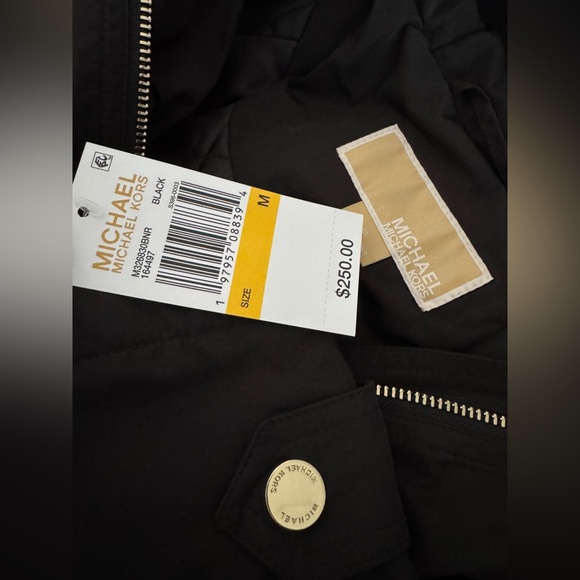 NWT Authentic Michael Kors Longline Hooded Coat M - Picture 6 of 11